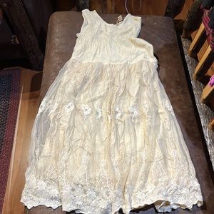 Beige/tan April Cornell dress
